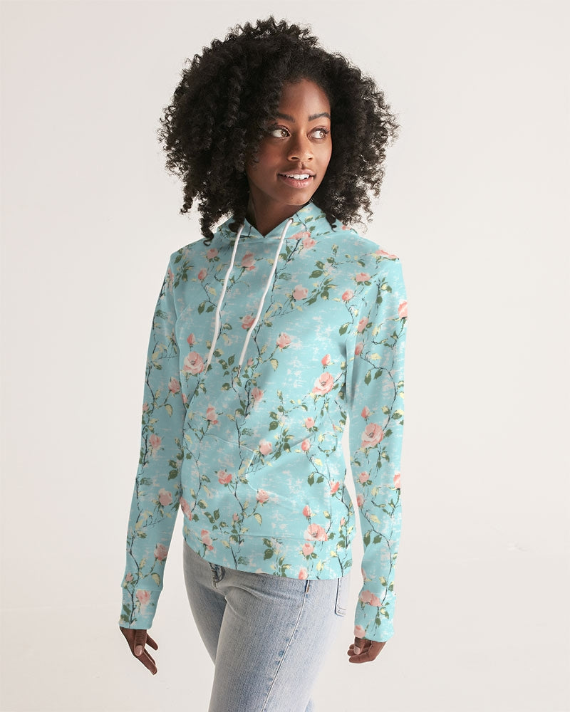 Mint Rose Women's Hoodie